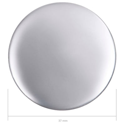 vidaXL Pinback Button Parts 500 Sets 37 mm