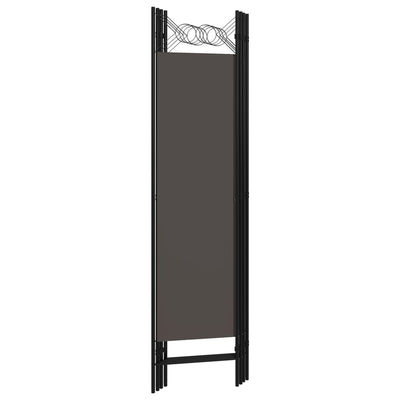 vidaXL 4-Panel Room Divider Anthracite 160x180 cm