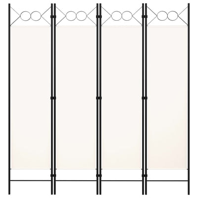 vidaXL 4-Panel Room Divider Anthracite 160x180 cm
