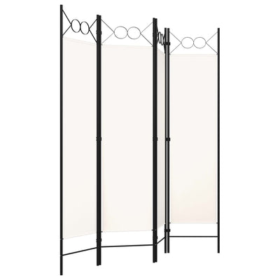 vidaXL 4-Panel Room Divider Anthracite 160x180 cm