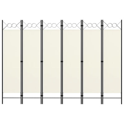 vidaXL 6-Panel Room Divider Anthracite 240x180 cm