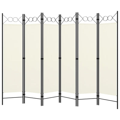 vidaXL 6-Panel Room Divider Anthracite 240x180 cm
