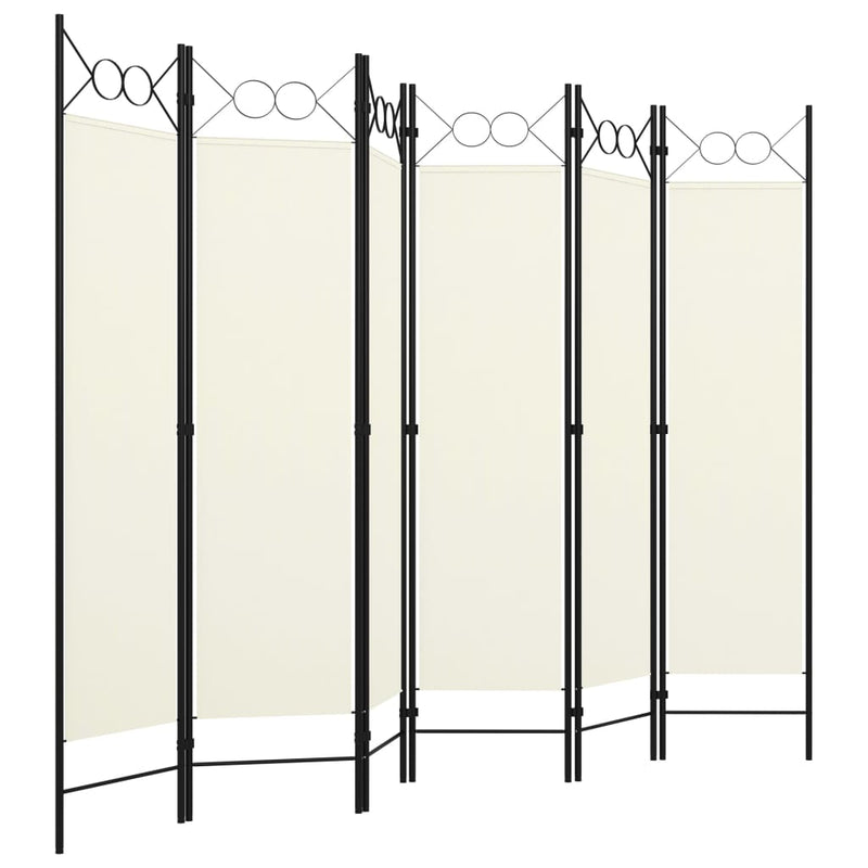 vidaXL 6-Panel Room Divider Anthracite 240x180 cm