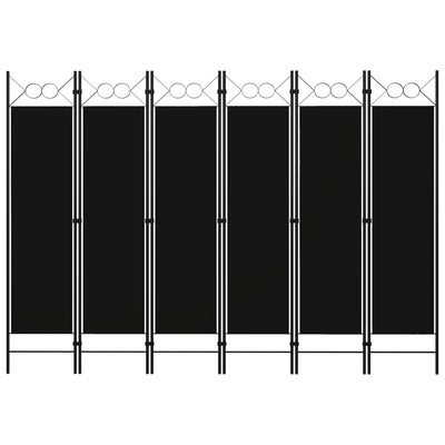 vidaXL 6-Panel Room Divider Anthracite 240x180 cm