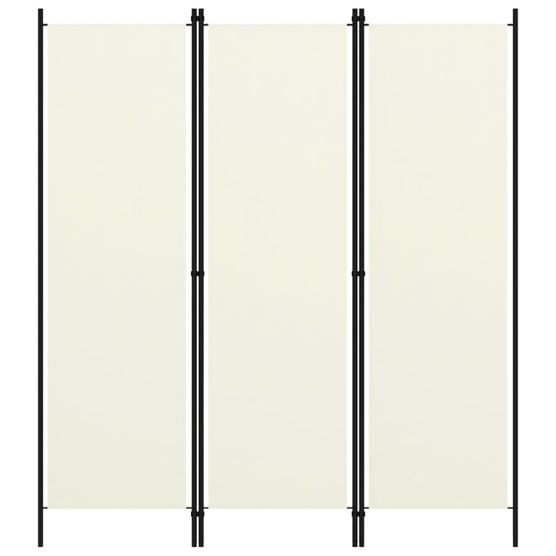 vidaXL 3-Panel Room Divider Anthracite 150x180 cm