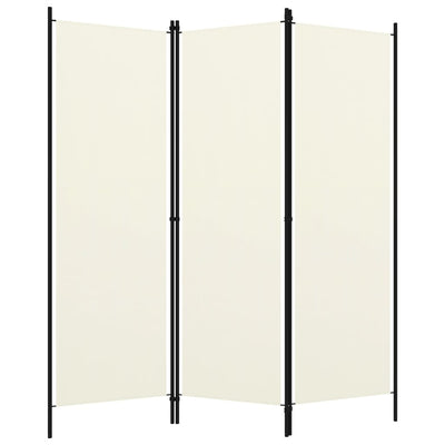 vidaXL 3-Panel Room Divider Anthracite 150x180 cm