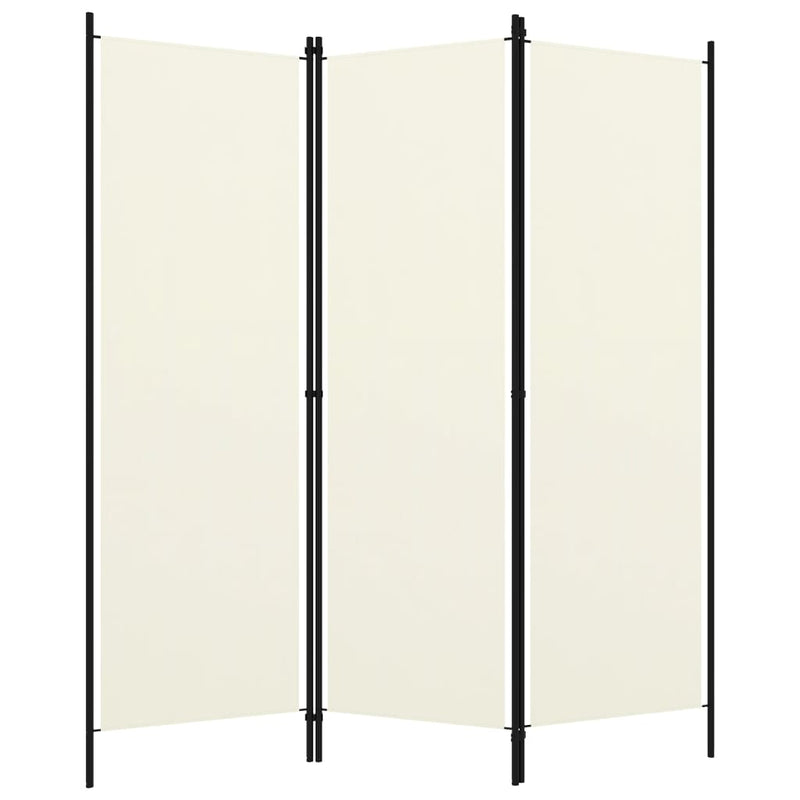 vidaXL 3-Panel Room Divider Anthracite 150x180 cm