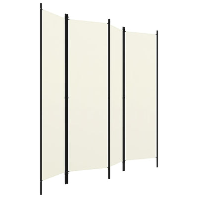 vidaXL 4-Panel Room Divider Anthracite 200x180 cm