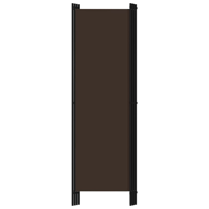 vidaXL 4-Panel Room Divider Anthracite 200x180 cm