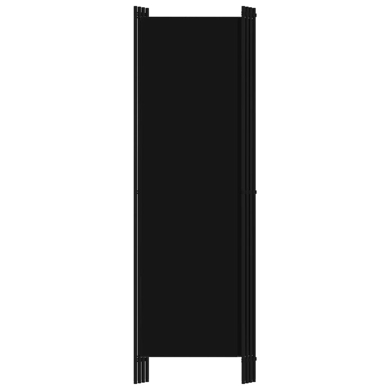vidaXL 4-Panel Room Divider Anthracite 200x180 cm