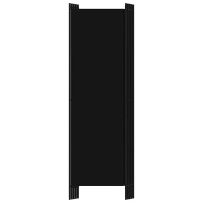 vidaXL 5-Panel Room Divider Anthracite 250x180 cm