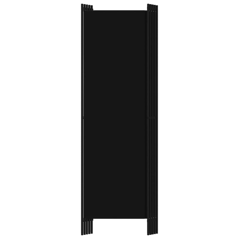 vidaXL 5-Panel Room Divider Anthracite 250x180 cm