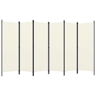 vidaXL 6-Panel Room Divider Anthracite 300x180 cm