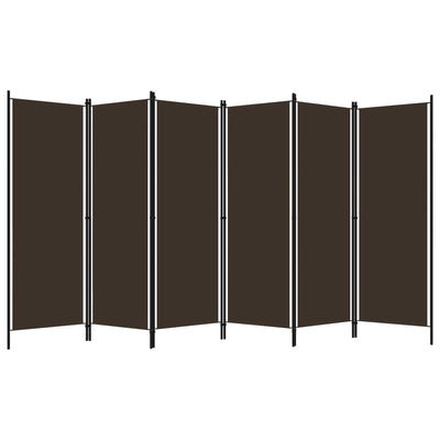vidaXL 6-Panel Room Divider Anthracite 300x180 cm