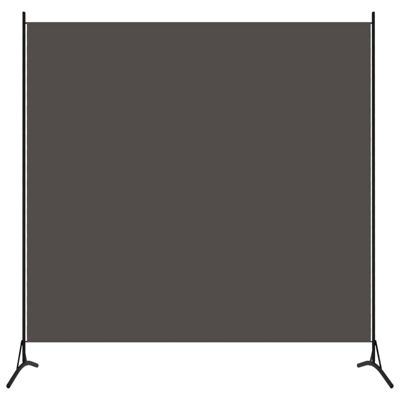 vidaXL Room Divider Anthracite 175x180 cm Fabric