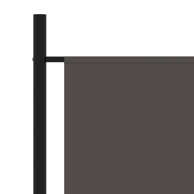 vidaXL Room Divider Anthracite 175x180 cm Fabric