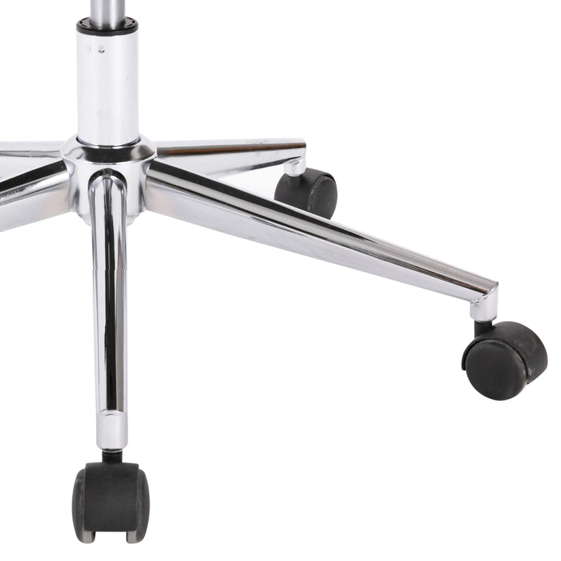 vidaXL Swivel Dining Chairs 2 pcs Taupe Fabric