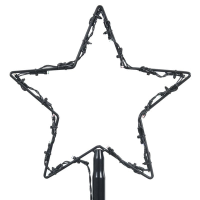 vidaXL Christmas Cone Tree 330 Colourful LEDs Decoration 100x300 cm