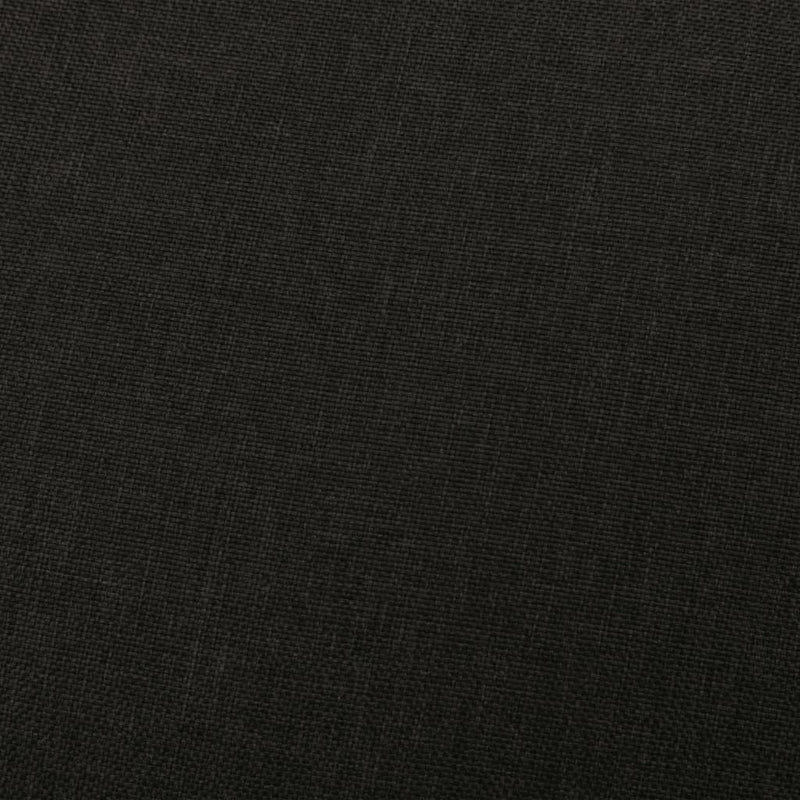 vidaXL Massage Reclining Chair Black Fabric