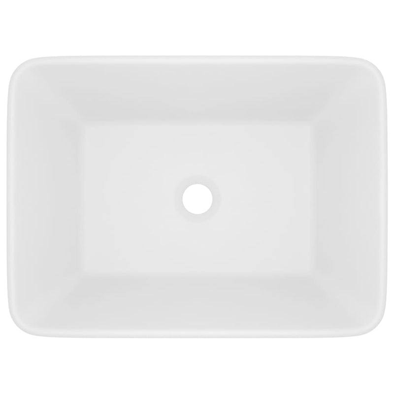 vidaXL Luxury Wash Basin Matt Black 41x30x12 cm Ceramic