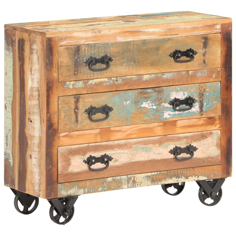 vidaXL Sideboard 80x30x70 cm Solid Reclaimed Wood