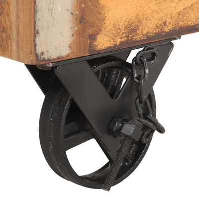 vidaXL Sideboard 80x30x70 cm Solid Reclaimed Wood