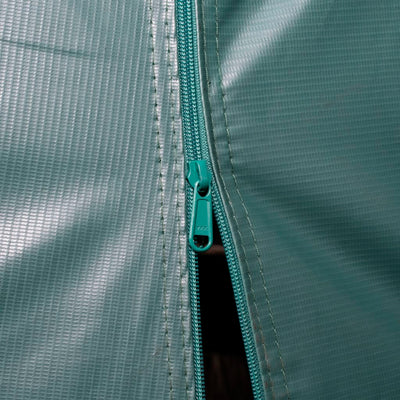 vidaXL Removable Livestock Tent PVC 550 g/m² 3.3x3.2 m Dark Green