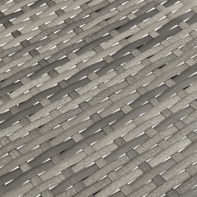 vidaXL Stackable Outdoor Chairs 4 pcs Grey Poly Rattan