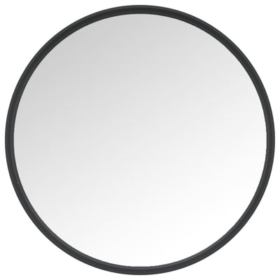 vidaXL Wall Mirror Black 50 cm