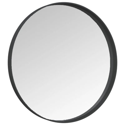 vidaXL Wall Mirror Black 50 cm