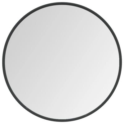 vidaXL Wall Mirror Black 50 cm
