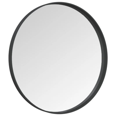 vidaXL Wall Mirror Black 50 cm