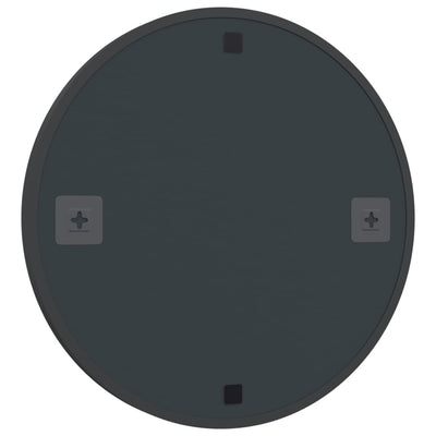 vidaXL Wall Mirror Black 50 cm