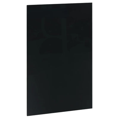 vidaXL Key Box with Magnetic Board Black 30x20x4 cm