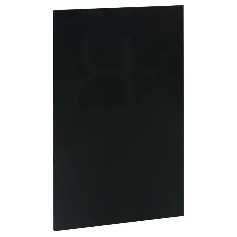 vidaXL Key Box with Magnetic Board Black 30x20x4 cm