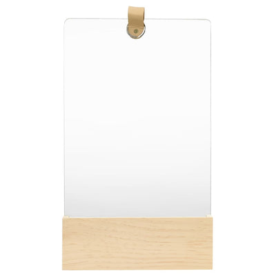 vidaXL Wall Mirror Solid Pinewood 35 cm