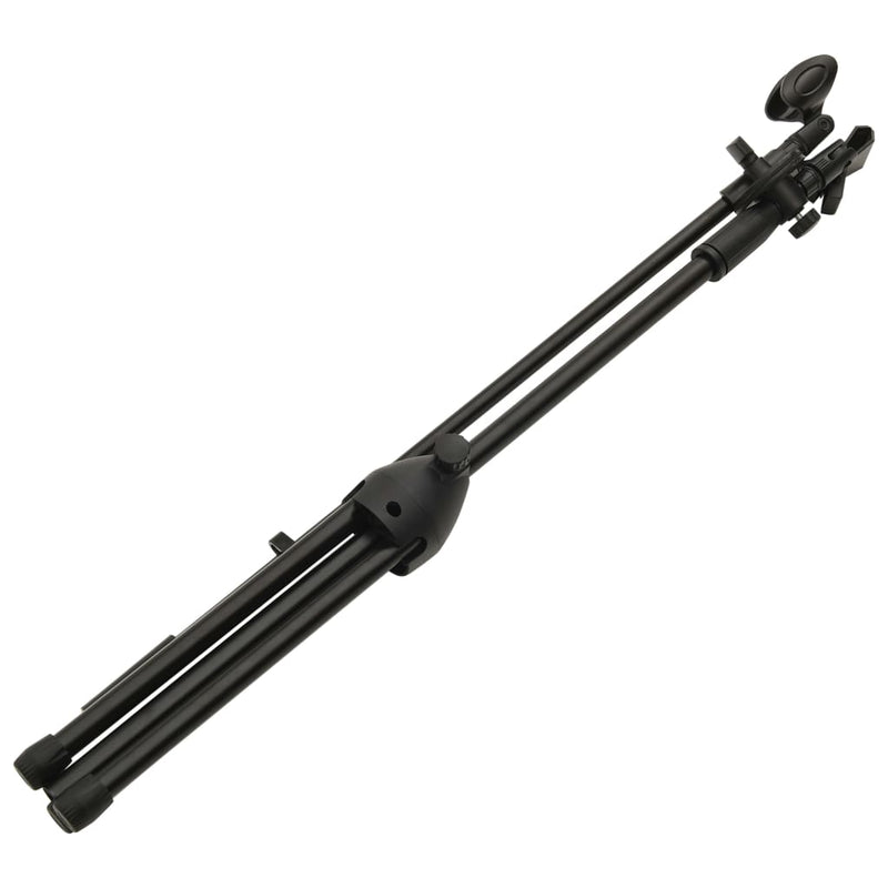 vidaXL Tripod Microphone Stand with Dual Clip Holder