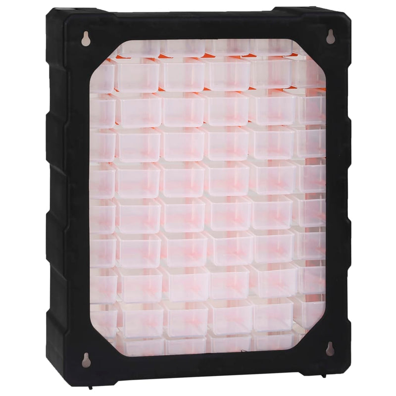 vidaXL Multi-drawer Organiser with 60 Drawers 38x16x47.5 cm