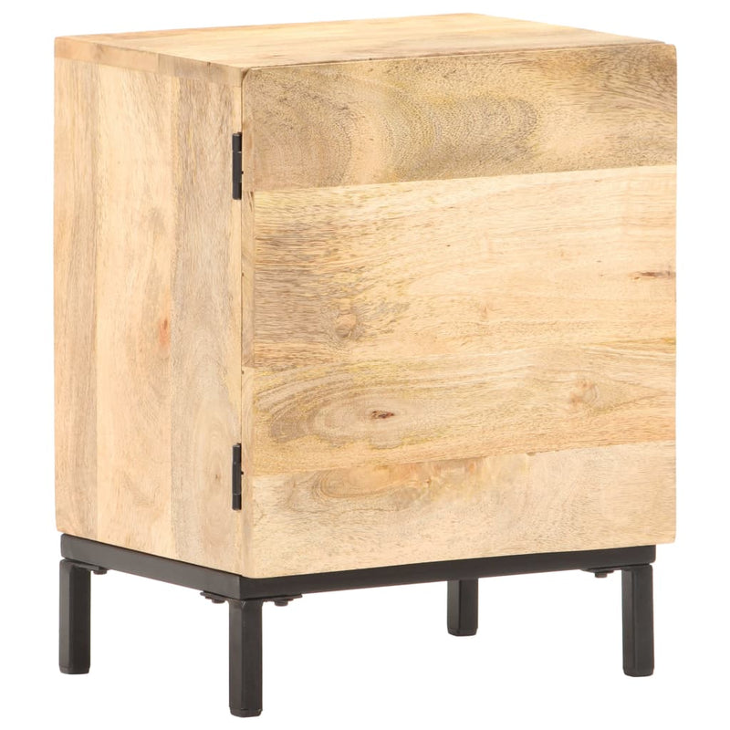 vidaXL Bedside Cabinet 40x30x51 cm Solid Mango Wood