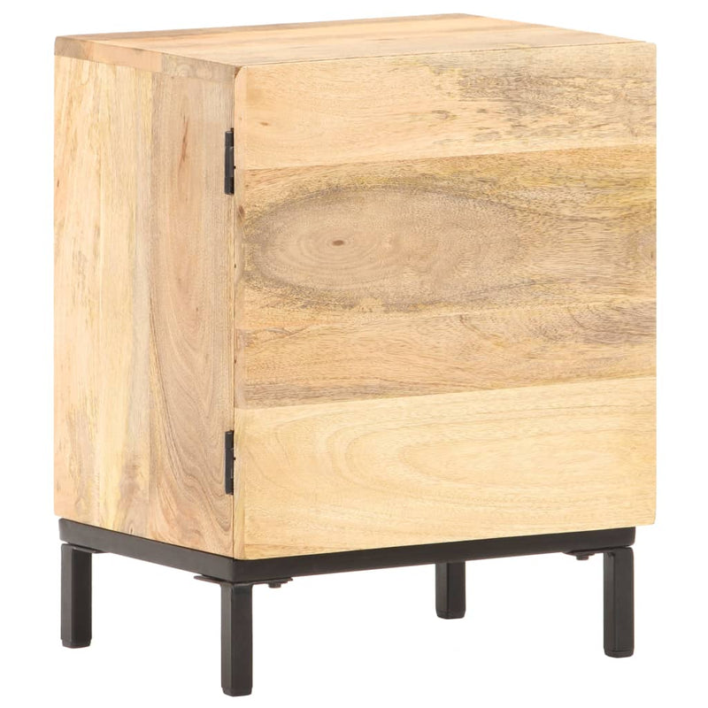 vidaXL Bedside Cabinet 40x30x51 cm Solid Mango Wood