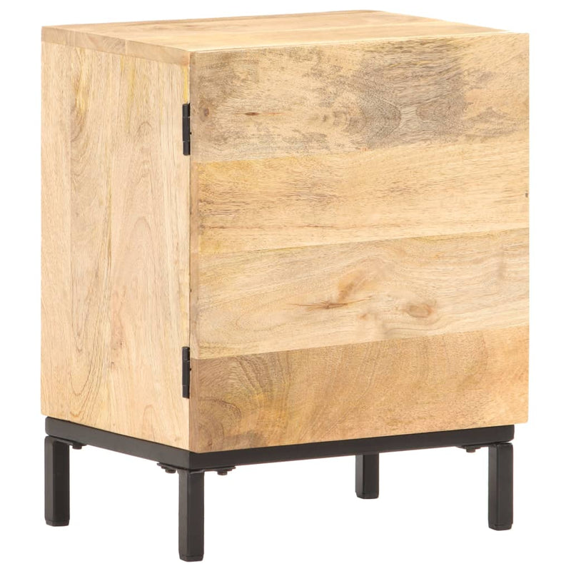 vidaXL Bedside Cabinet 40x30x51 cm Solid Mango Wood