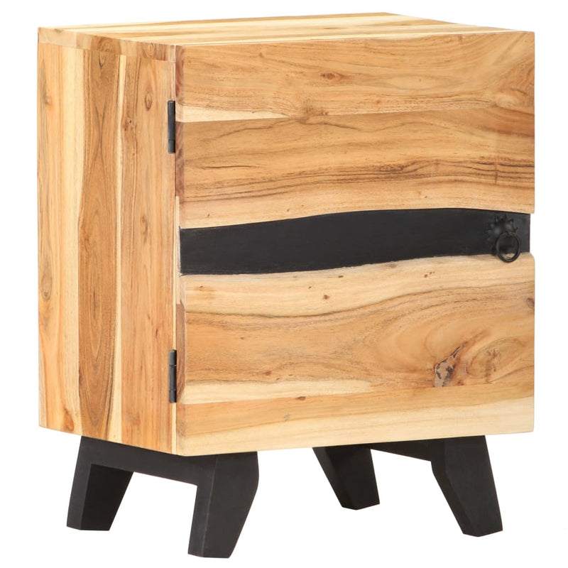 vidaXL Bedside Cabinet 40x30x51 cm Solid Acacia Wood