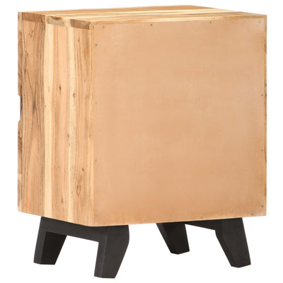 vidaXL Bedside Cabinet 40x30x51 cm Solid Acacia Wood