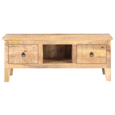 vidaXL Coffee Table 100x55x40 cm Rough Mango Wood