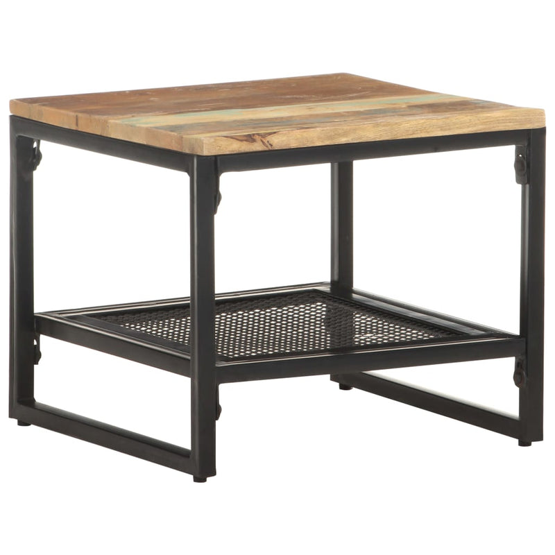 vidaXL Side Table 40x40x35 cm Solid Reclaimed Wood