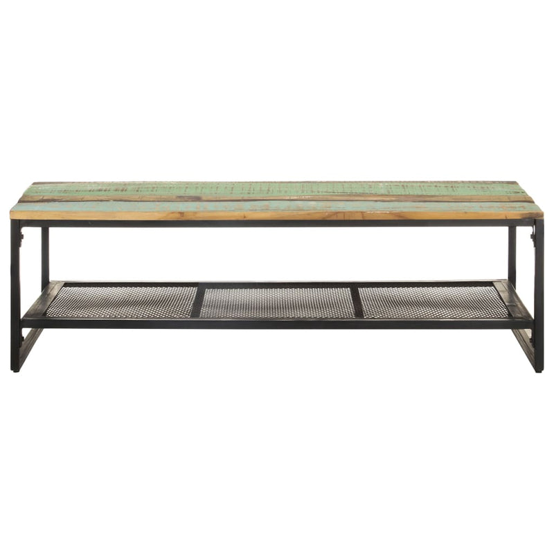 vidaXL Coffee Table 110x60x35 cm Solid Reclaimed Wood