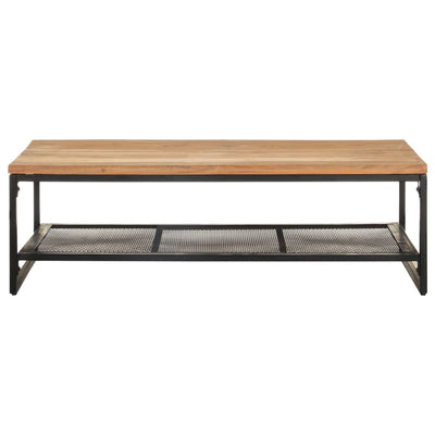 vidaXL Coffee Table 110x60x35 cm Solid Acacia Wood