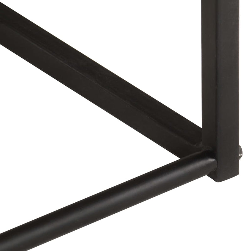 vidaXL Peg with Live Edge 100x34x38 cm Solid Acacia Wood