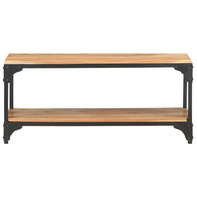 vidaXL Coffee Table 90x30x40 cm Solid Acacia Wood
