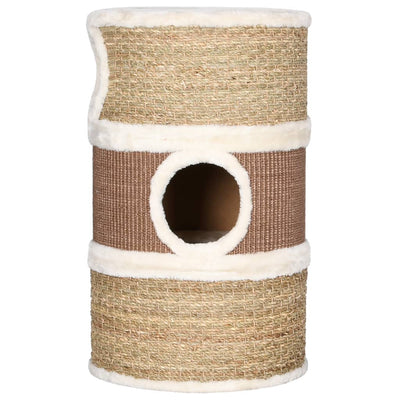 vidaXL Cat Scratching Barrel 60 cm Seagrass